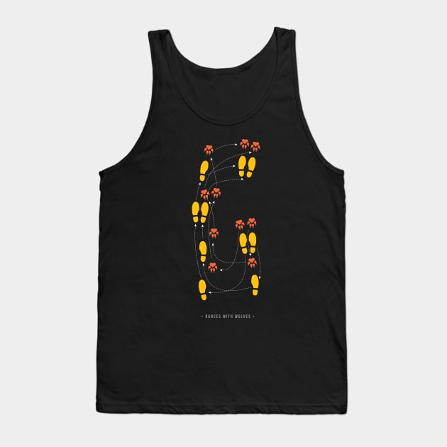 Dances With Wolves - Alternative Movie Poster Tank Top by MoviePosterBoy